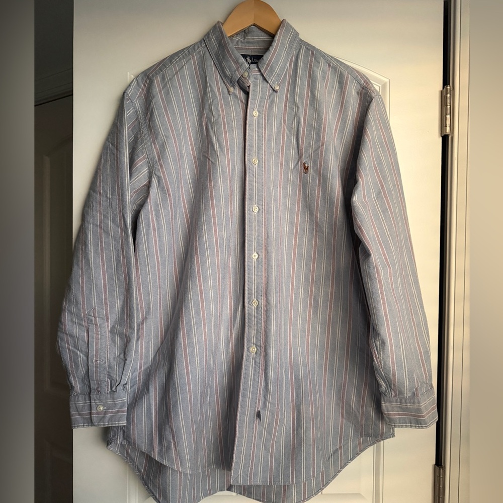 Ralph Lauren Men's Striped Button-Down Shirt
